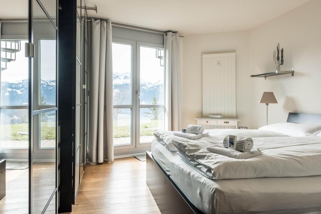 Apartment Alpenrose 2.5 Mit Mitbenutzung Spa & Wellness - Griwa Rent Ag Beatenberg Exterior foto
